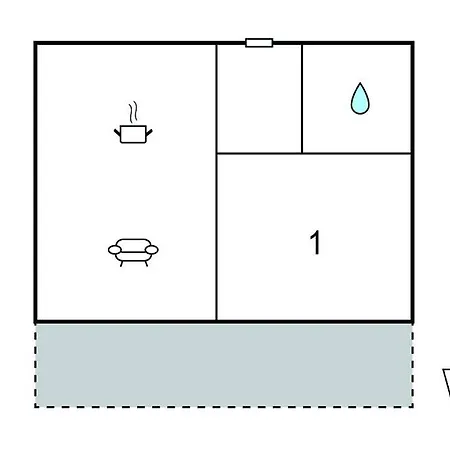 One-bedroom With Sea View 02 公寓 *